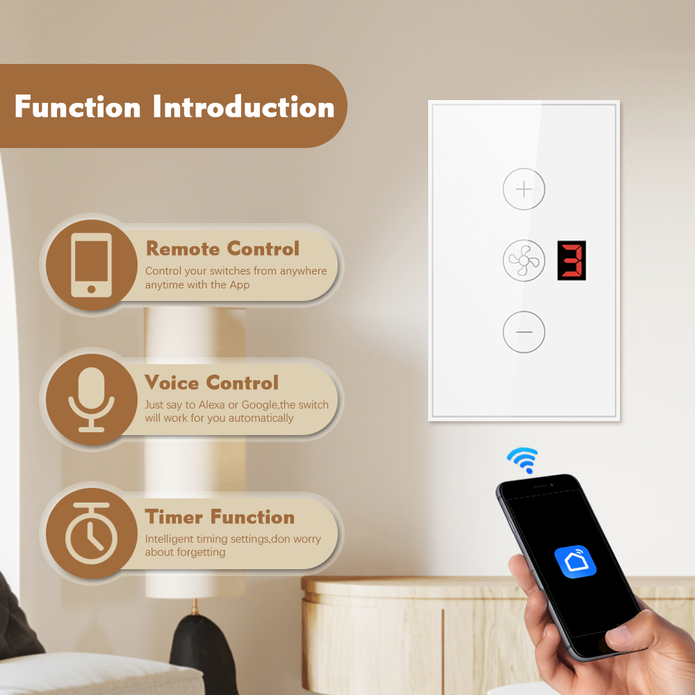 WiFi Fan Switch-US