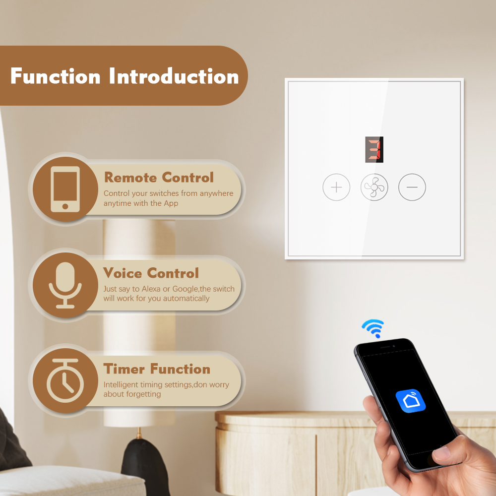 WiFi Smart Fan Switch-EU